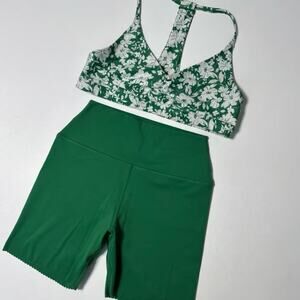 Spiritual Gangster Athletic Bra and Shorts Set